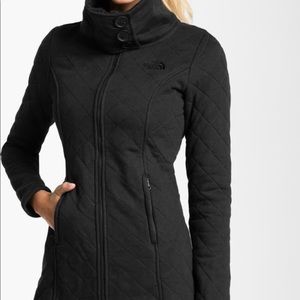 The North Face- Caroluna quilted fleece jacket